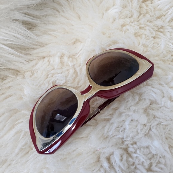 Dolce & Gabbana Red Gold Made In Italy Women Butterfly Oversized Dg6104 … main image 9